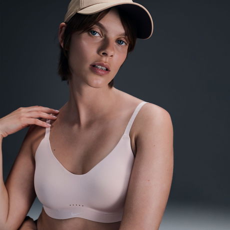NIKE - Alate Minimalist LS Bra Kadın Sporcu Sütyeni