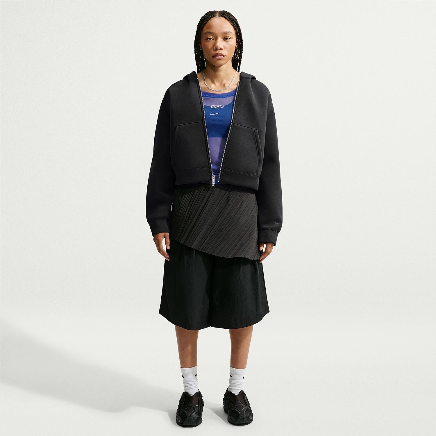 Женский свитшот Nike Article Fleece Fz Hoodie