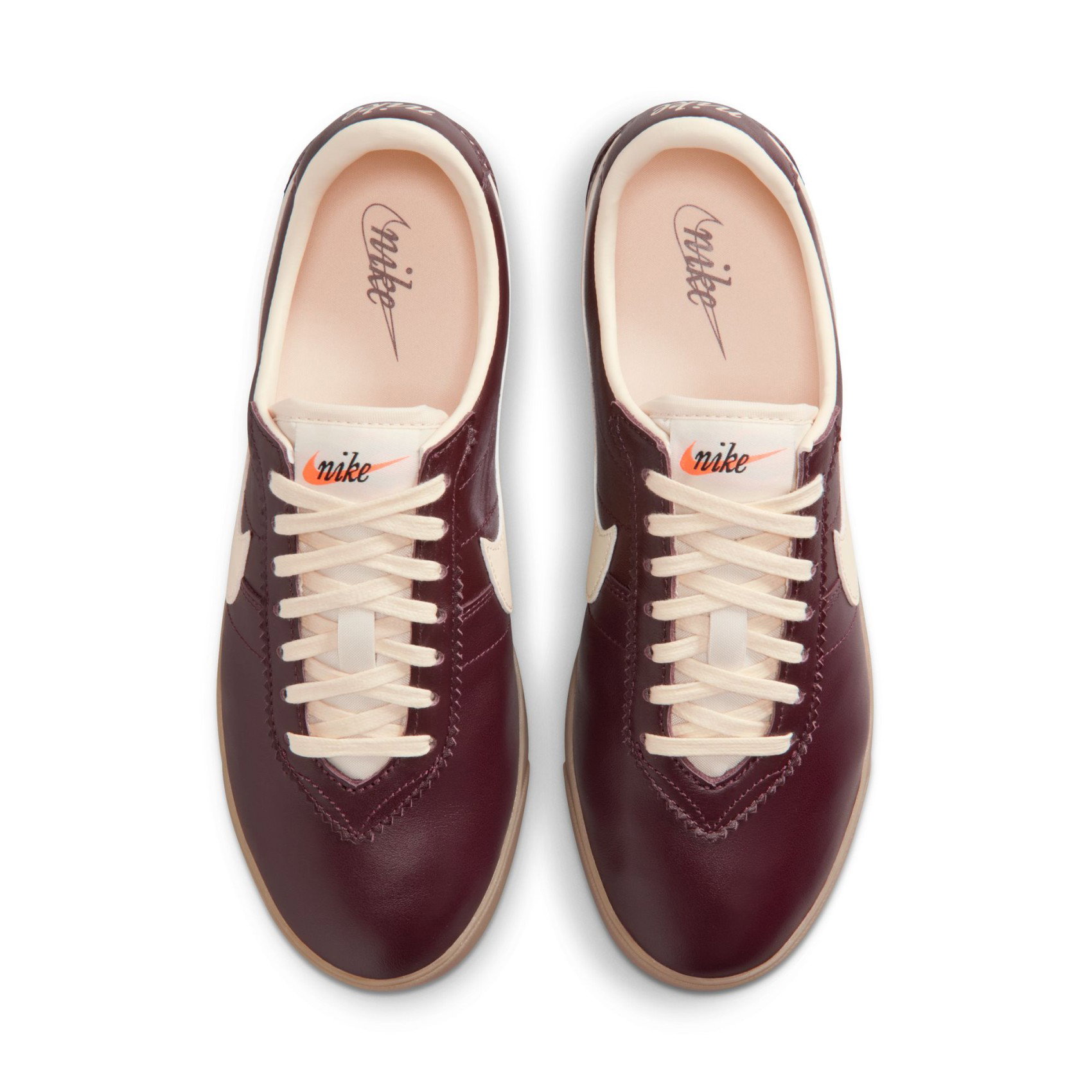 Nike Nike Astrograbber Leather Kadın Bordo Sneaker Ayakkabı II1259-600