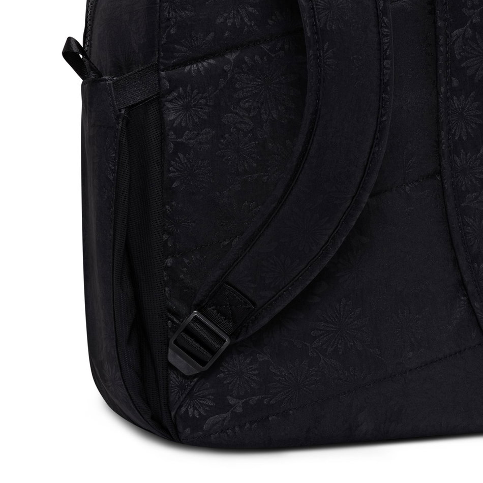 Aura Backpack Floral Siyah Sırt Çantası