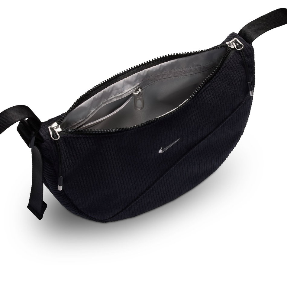 Aura Crescent Crossbody Cord 2.0 Siyah Çapraz Çanta