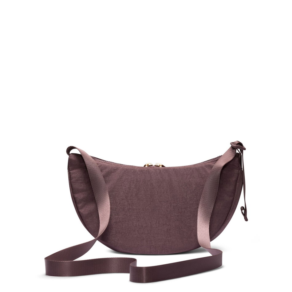 Aura Crescent Crossbody Kadın Kahverengi Çantası