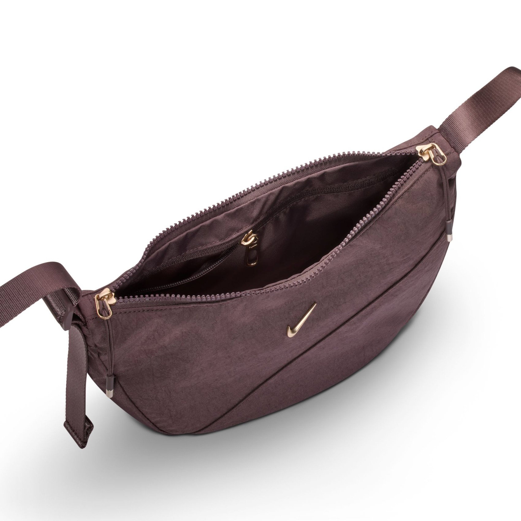 Nike Aura Crescent Crossbody Kadın Kahverengi Çantası HQ4370-502