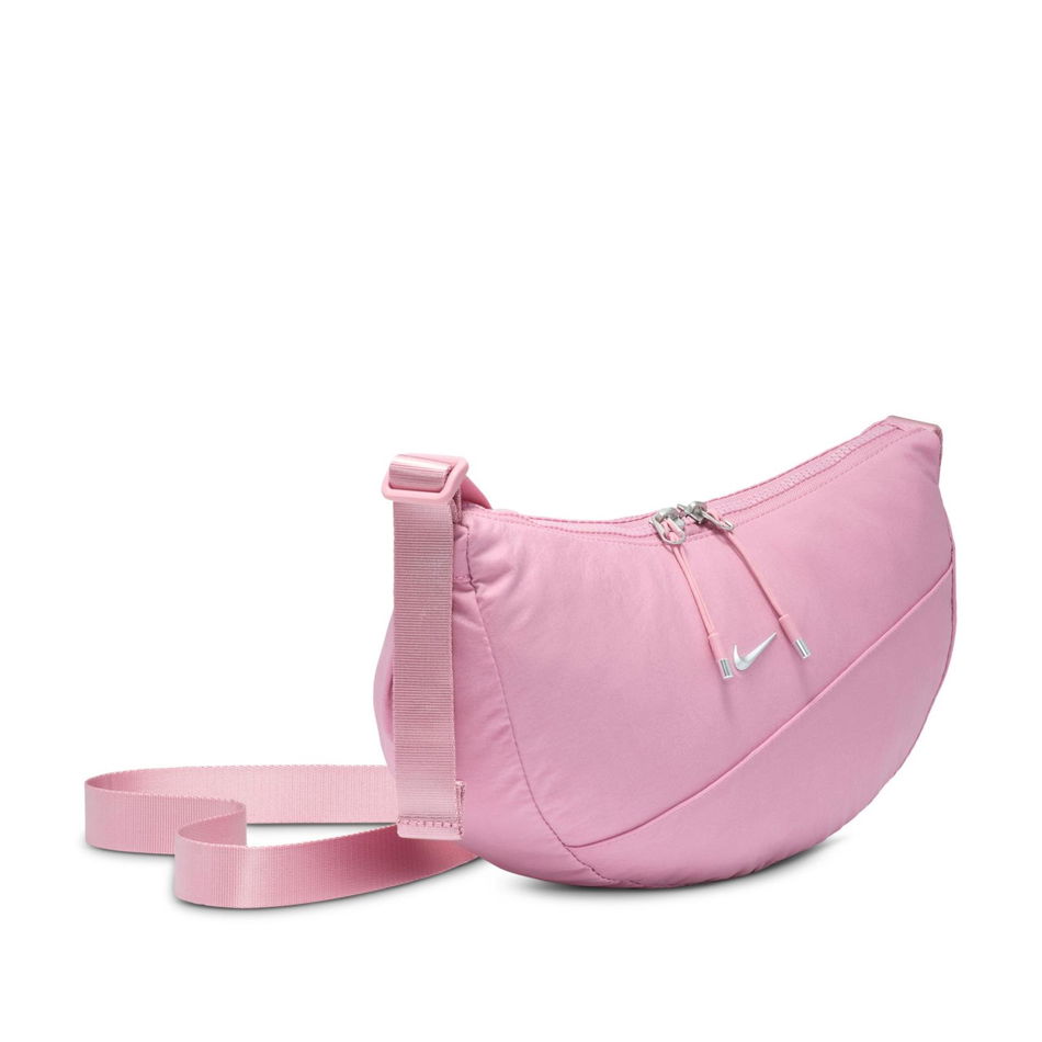 Aura Crescent Crossbody Pembe Çanta