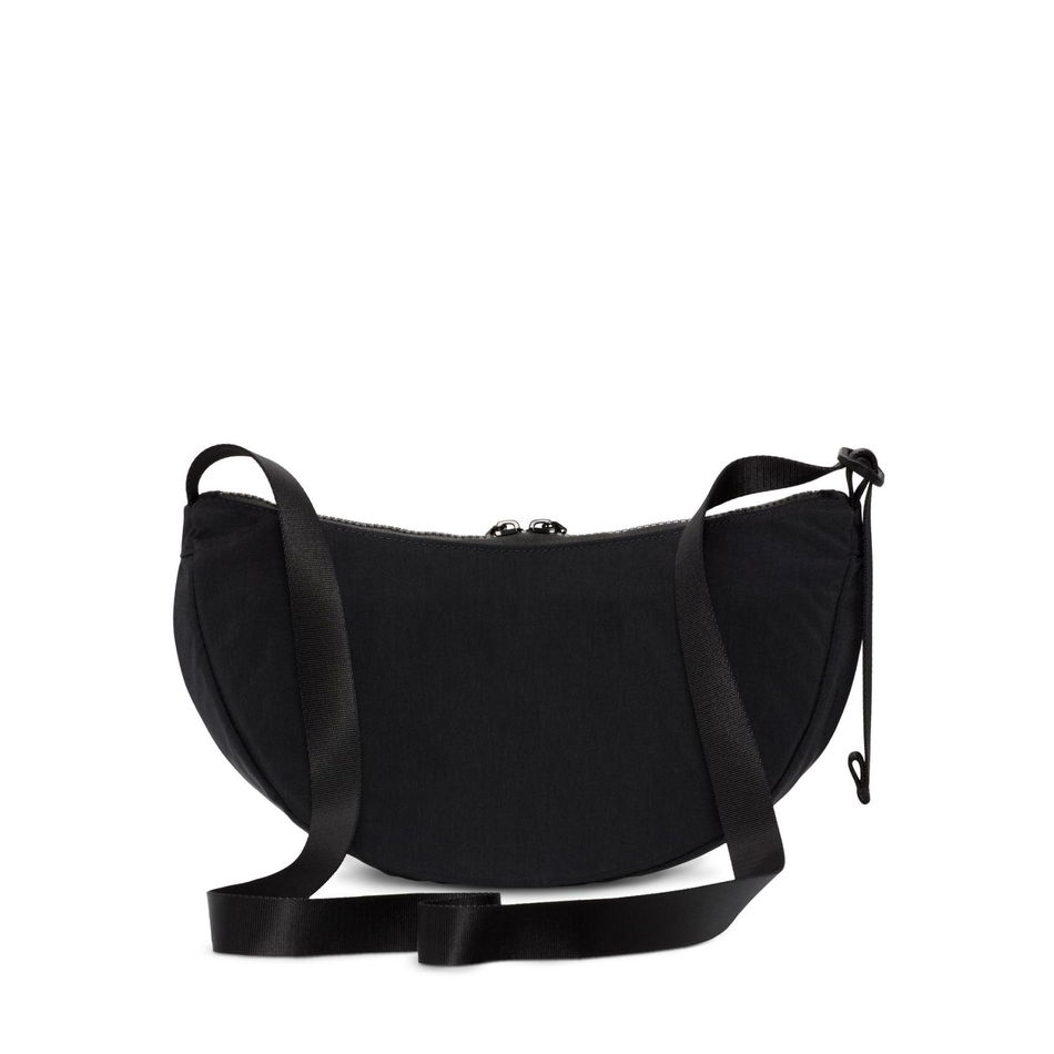 Aura Crescent Crossbody Siyah Çanta