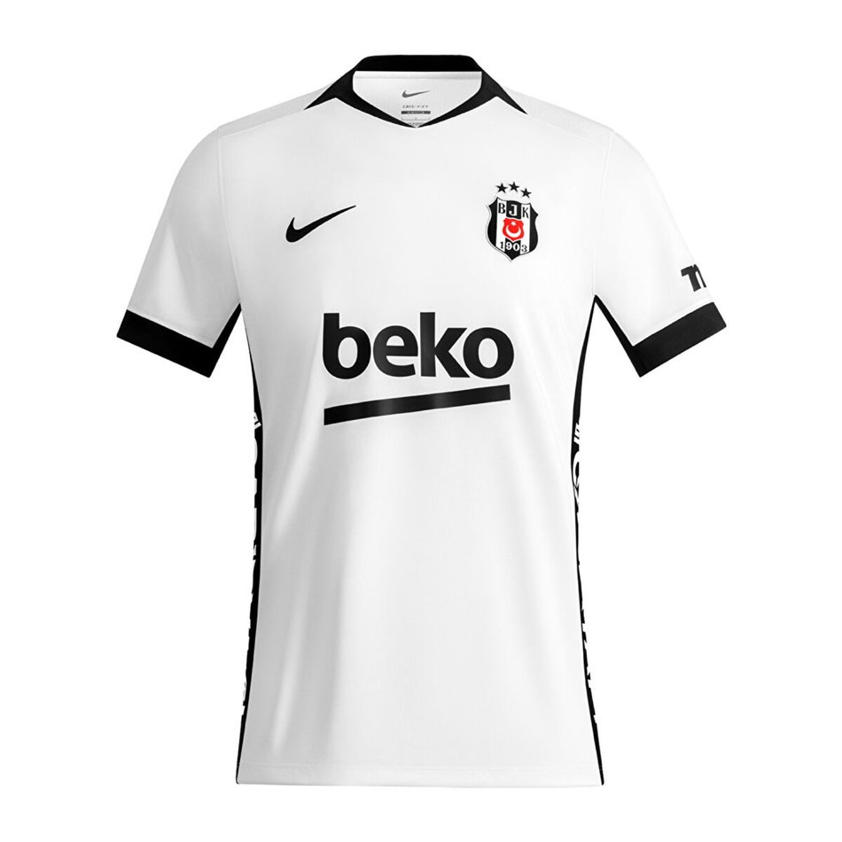Beşiktaş Dri-FIT Jersey Ss 2026-2027 Erkek Beyaz Forma