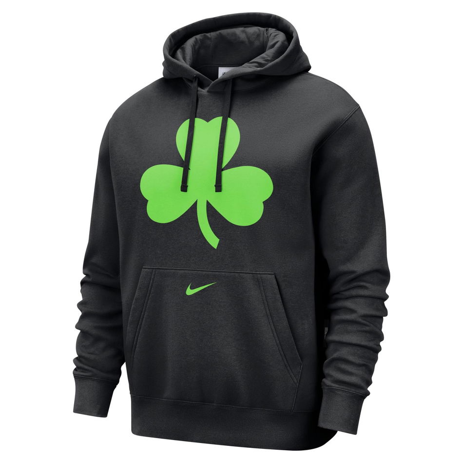 Boston Celtics Club City Edition Hoodie Po Erkek Sweatshirt