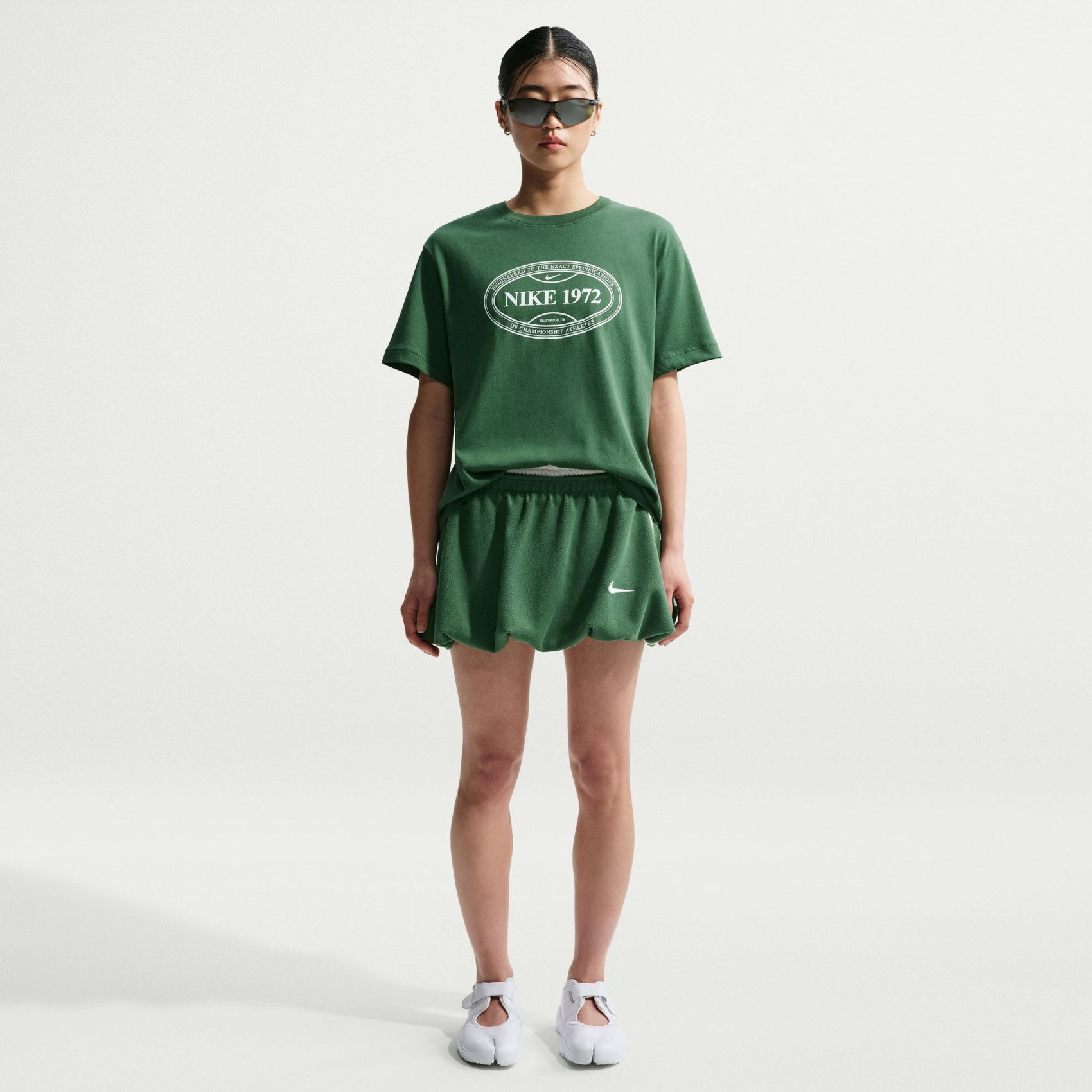 Nike Boxy Os Tee Kadın Yeşil Tişört IX1954-323