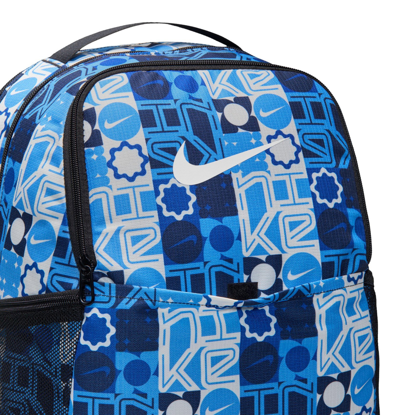 Nike Brasilia M Backpack 9.5 Aop Mavi Sırt Çantası IH7836-412