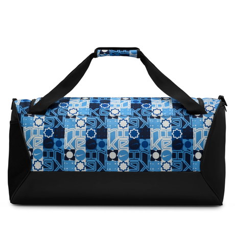 NIKE - Brasilia M Duffel 9.5 Aop Mavi Spor Çantası (1)