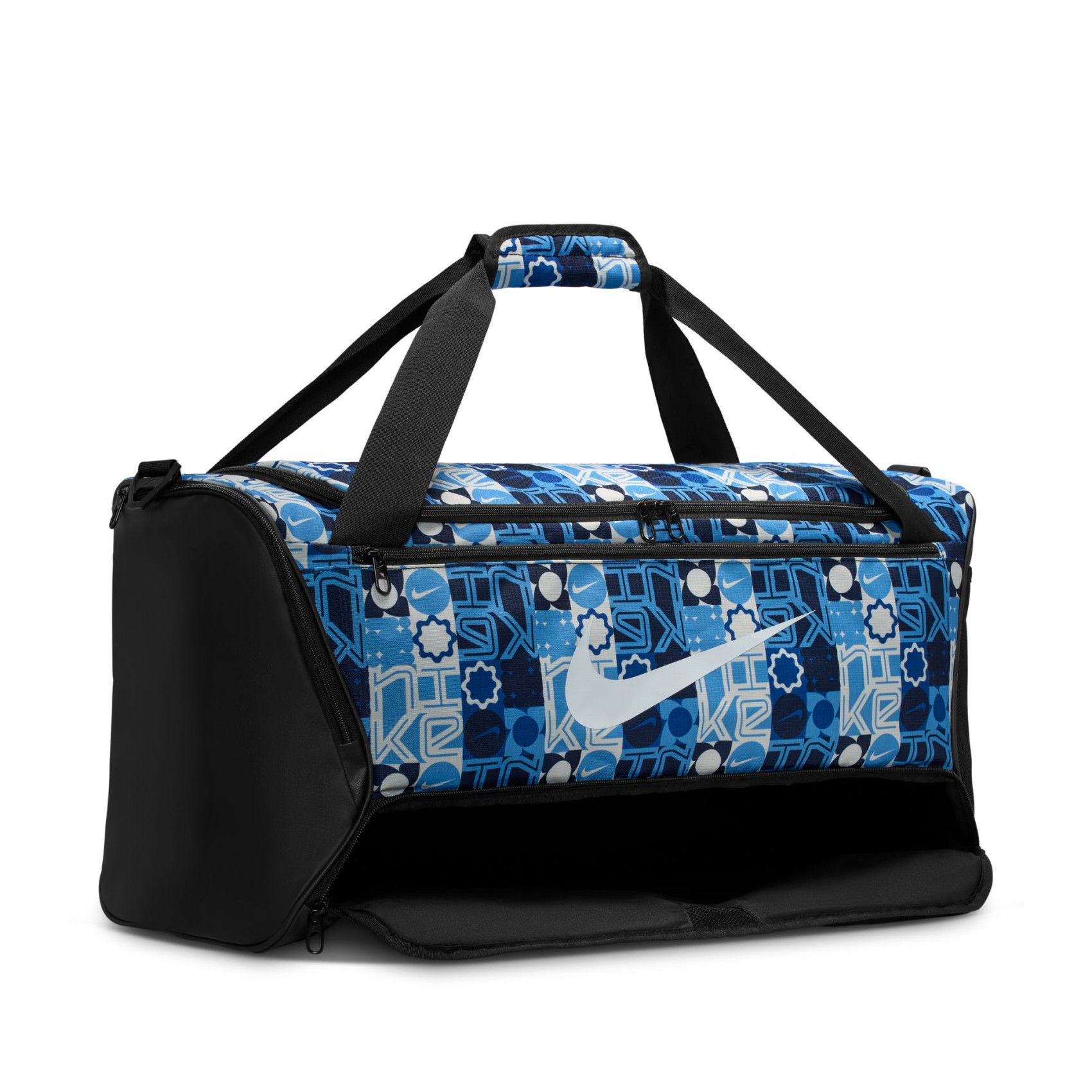 Nike Brasilia M Duffel 9.5 Aop Mavi Spor Çantası IH7846-412