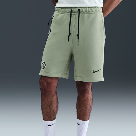 NIKE - Chelsea FC Tech Fleece Short Erkek Yeşil Şort