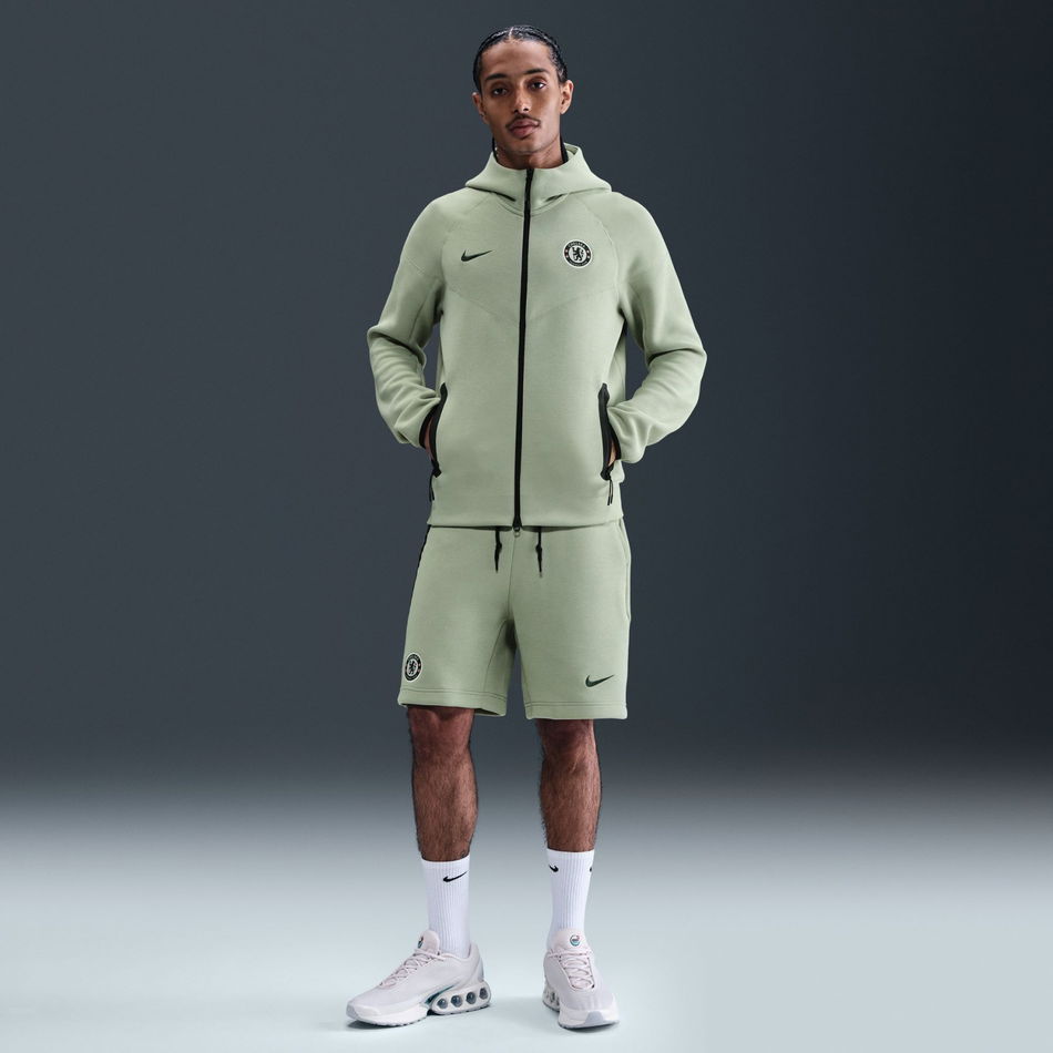 Chelsea FC Tech Fleece Short Erkek Yeşil Şort
