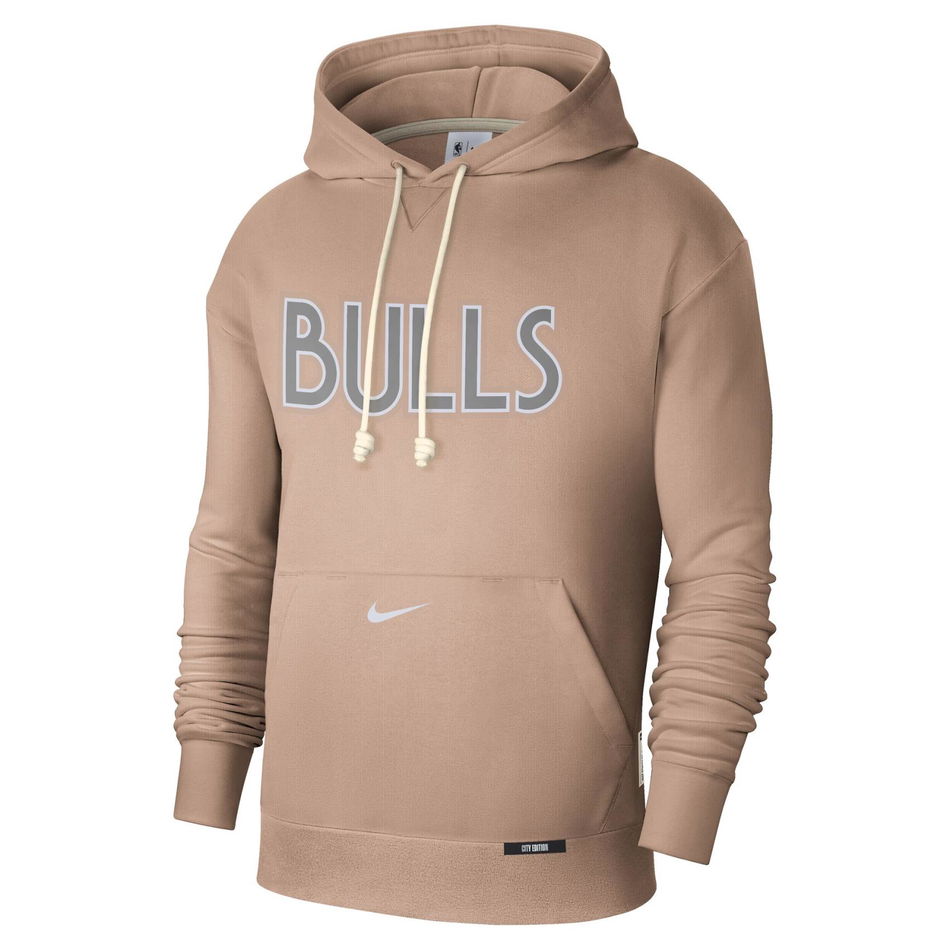 Chicago Bulls Dri-FIT Standard Issue Hoodie Courtside Erkek Sweatshirt