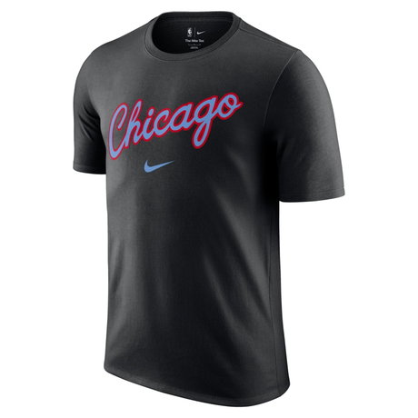 NIKE - Chicago Bulls Essential City Edition Tee Erkek Tişört