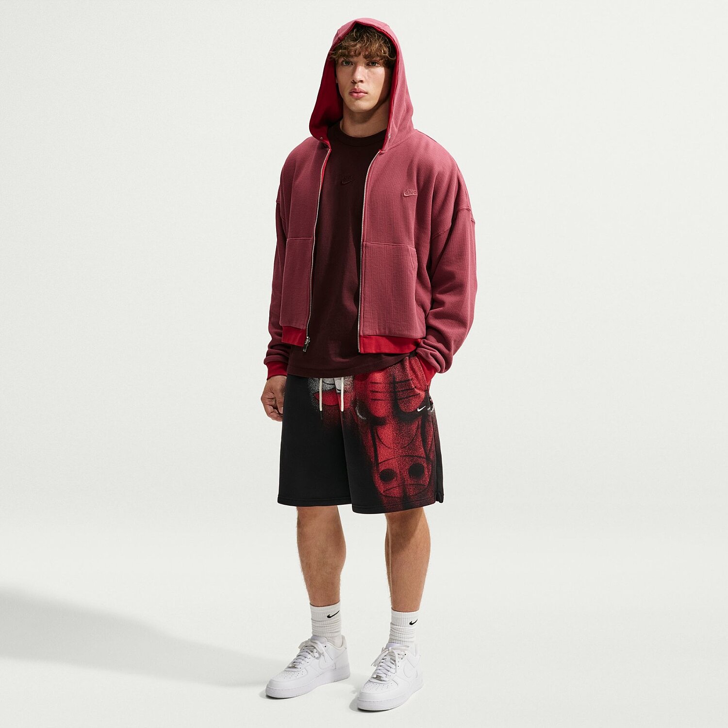 Мужские шорты Nike Chicago Bulls Therma-FIT Si Bb Fleece Short