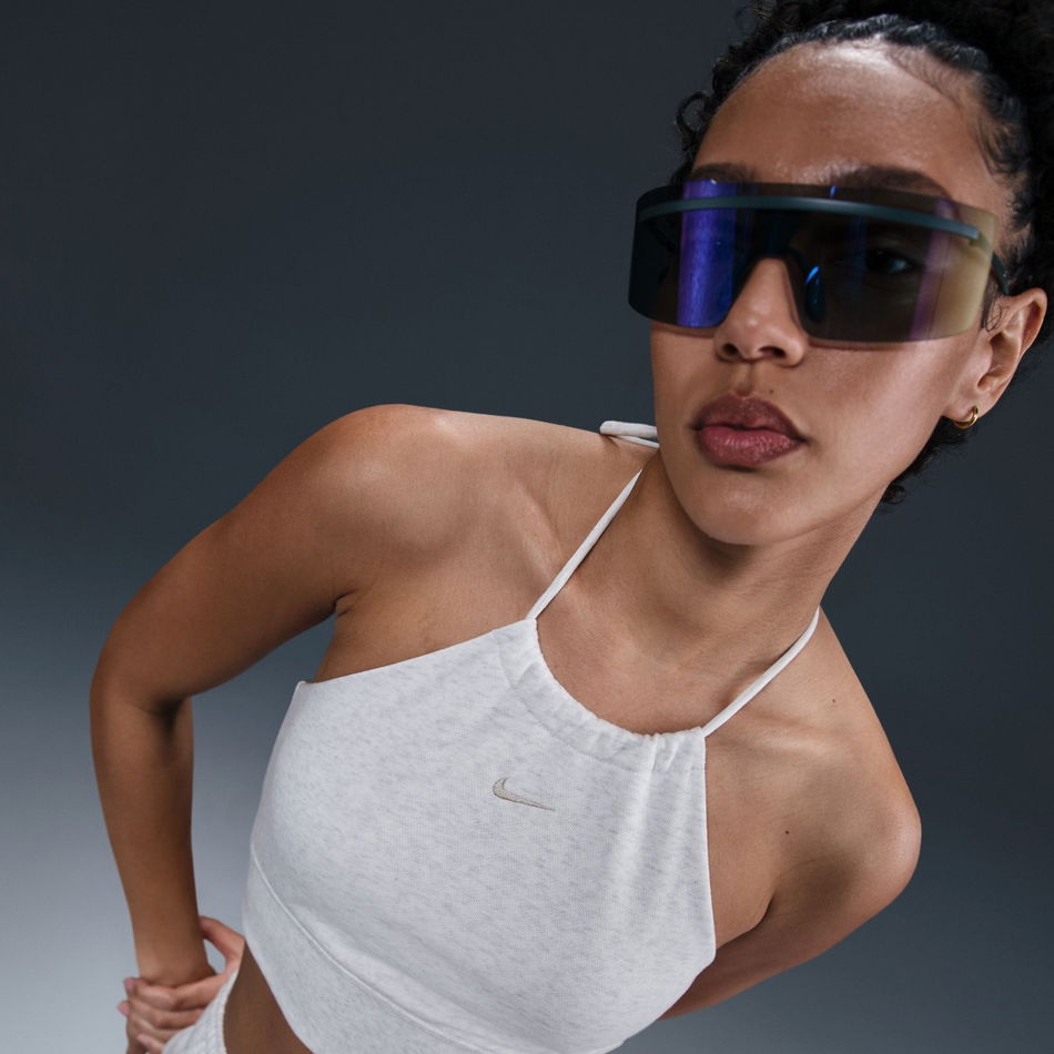 Chill French Terry Crop Halter Top Kadın Atlet