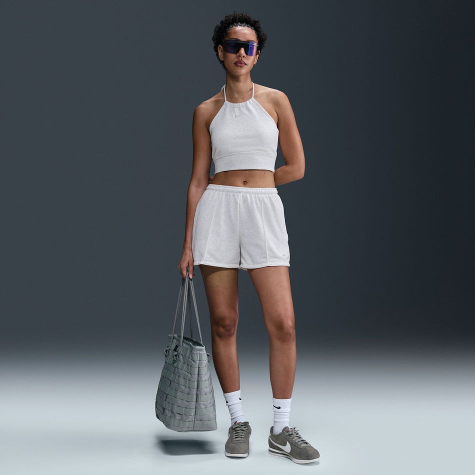 Chill French Terry Crop Halter Top Kadın Atlet