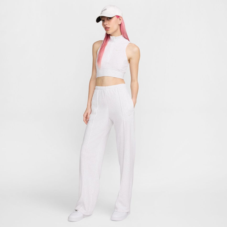 Chill French Terry MR OH Pant Kadın Beyaz Eşofman Altı