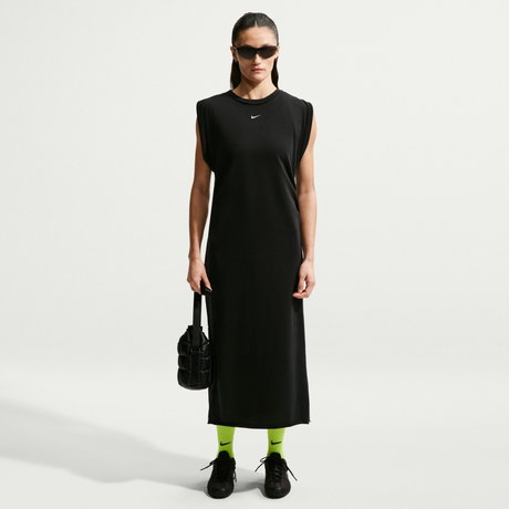 NIKE - Chill Ft Dress Kadın Siyah Elbise
