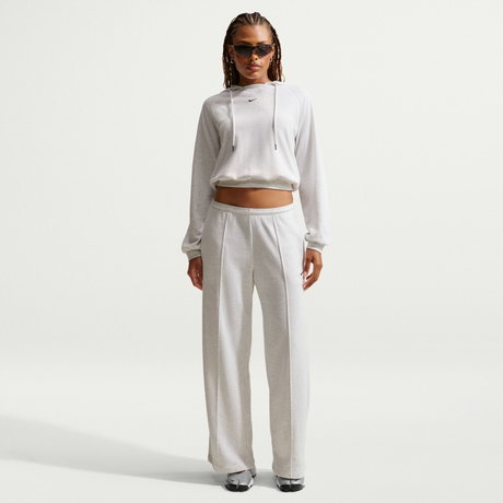 NIKE - Chill Ft Hoodie Kadın Gri Sweatshirt (1)