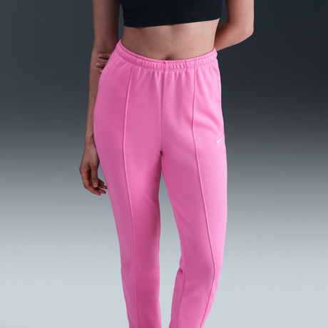 NIKE - Chill FT HR Sweatpant Kadın Pembe Eşofman Altı