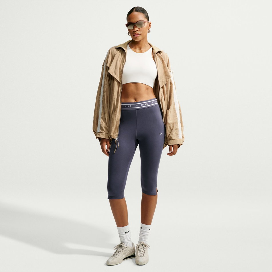 Chill Jersey Capri Tight Kadın Gri Tayt