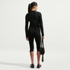 NIKE - Chill Jersey Capri Tight Kadın Siyah Tayt (1)