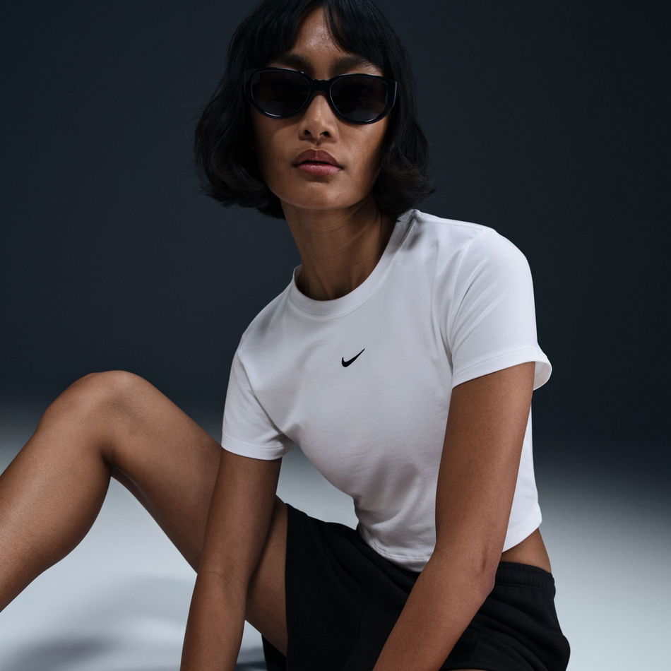Chill Knit Crop Kadın Tişört