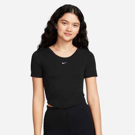 NIKE - Chill Knit Kadın Siyah Tişört