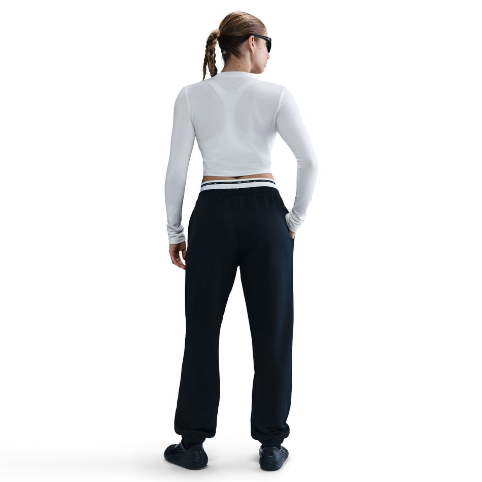 Chill Knit LS Crop Kadın Beyaz Tişört
