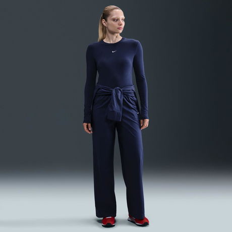 NIKE - Chill Knit LS Crop Kadın Sweatshirt (1)