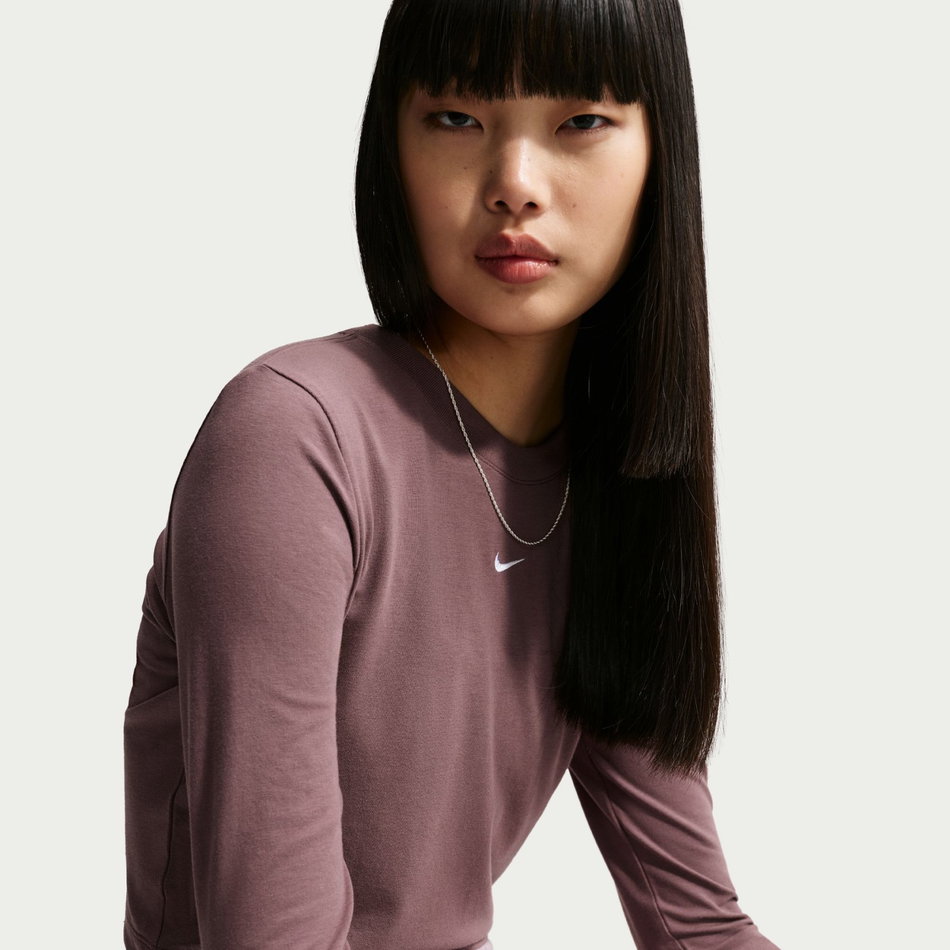 Chill Knit Ls Crop Kadın Sweatshirt
