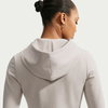 NIKE - Chill Knit Ls Fz Top Kadın Bej Sweatshirt (1)