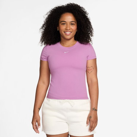 NIKE - Chill Knit Md Crop Kadın Tişört
