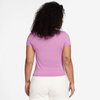 NIKE - Chill Knit Md Crop Kadın Tişört (1)