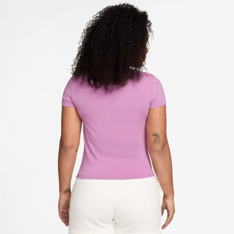 NIKE - Chill Knit Md Crop Kadın Tişört (1)