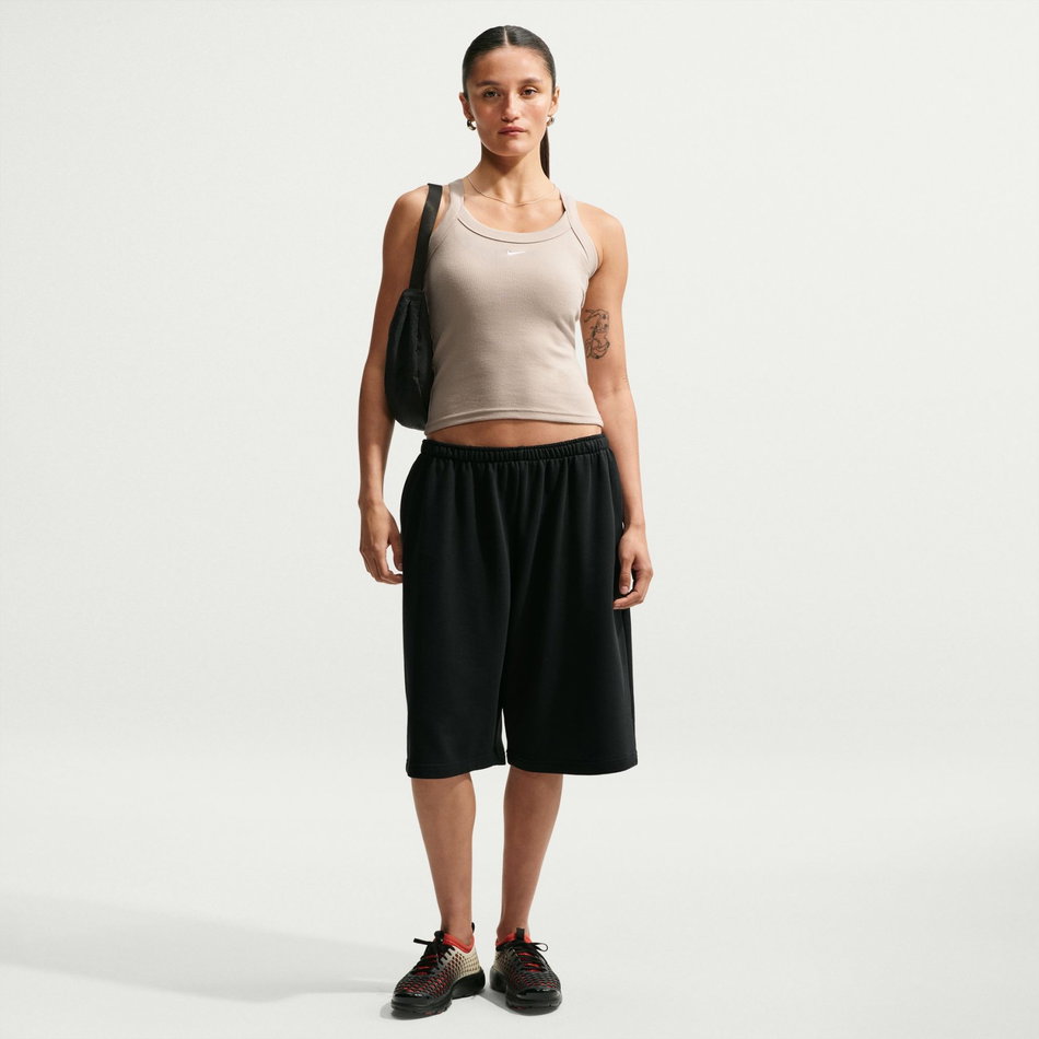 Chill Knit Mini Ribbed Tank Kadın Kahverengi Atlet