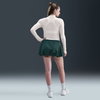 NIKE - Chill Knit Mock Tee Kadın Bej Uzun Kollu Tişört (1)