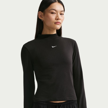 NIKE - Chill Knit Mock Tee Kadın Sweatshirt