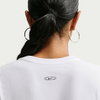 NIKE - Chill Knit Mod-Cropped Tee Kadın Beyaz Tişört (1)