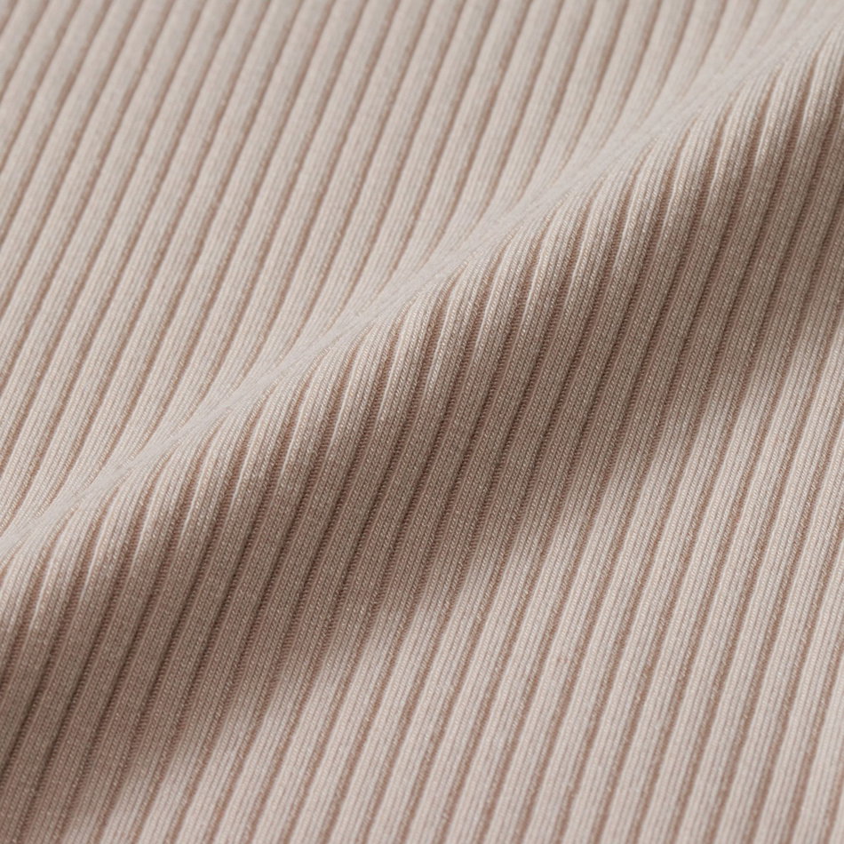 Chill Knit Rib Pant Kadın Bej Eşofman Altı