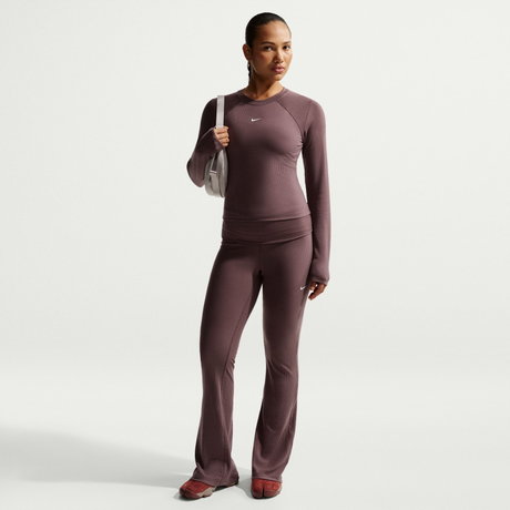 NIKE - Chill Knit Rib Pant Kadın Eşofman Altı