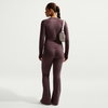 NIKE - Chill Knit Rib Pant Kadın Eşofman Altı (1)