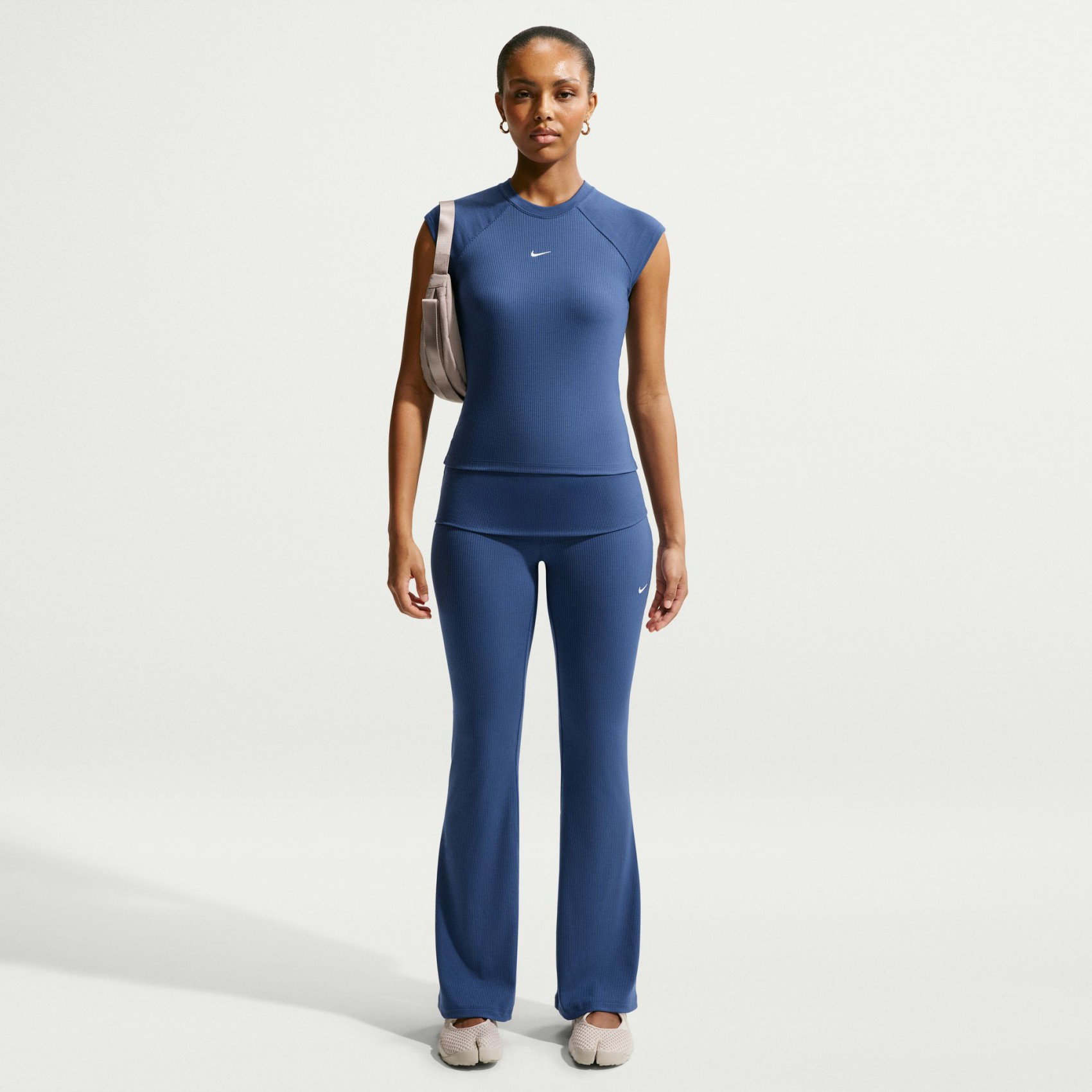 Nike Chill Knit Rib Pant Kadın Yeşil Eşofman Altı IF0240-323