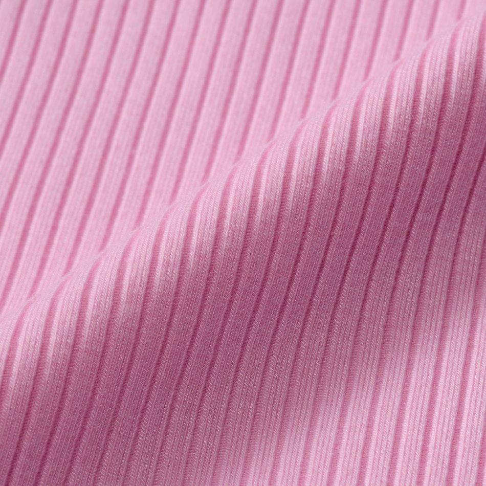 Chill Knit Rib Pant Kadın Pembe Eşofman Altı