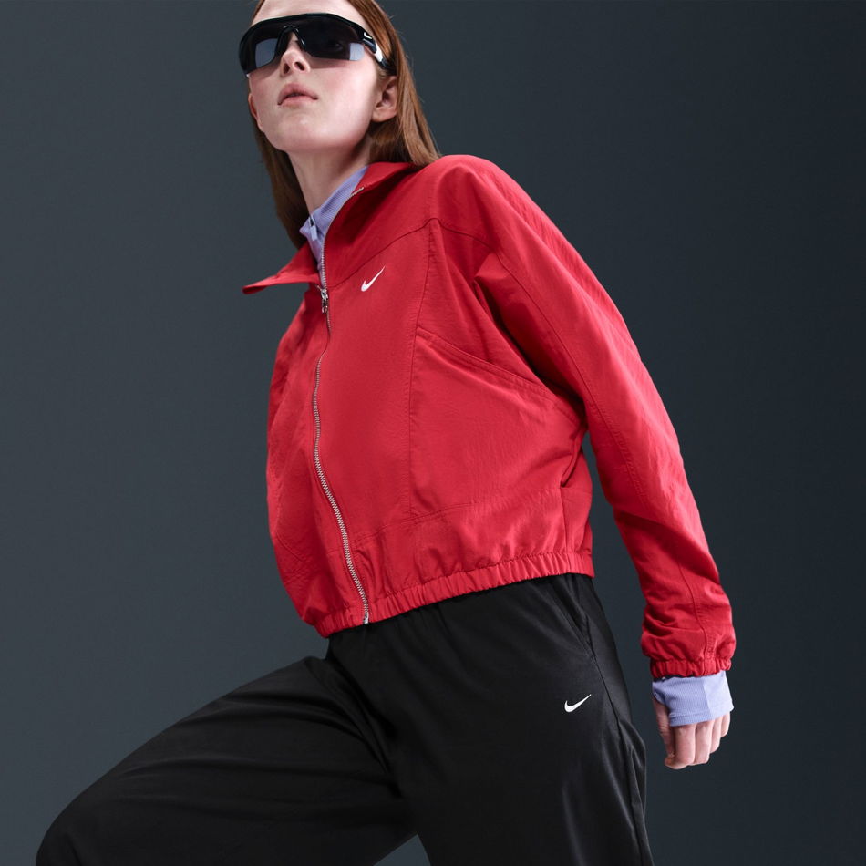 Chill Poplin HR OH Pant Kadın Siyah Eşofman Altı