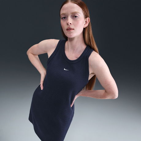 NIKE - Chill Tank Dress Kadın Mavi Elbise