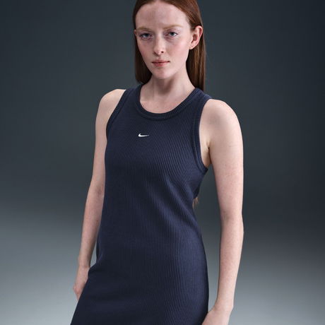 NIKE - Chill Tank Dress Kadın Mavi Elbise (1)