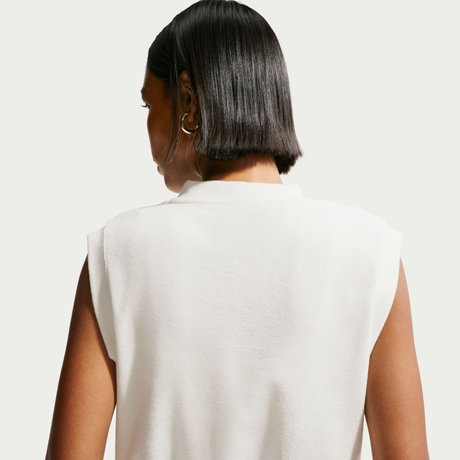 NIKE - Chill Terry Towel Tank Kadın Bej Atlet (1)